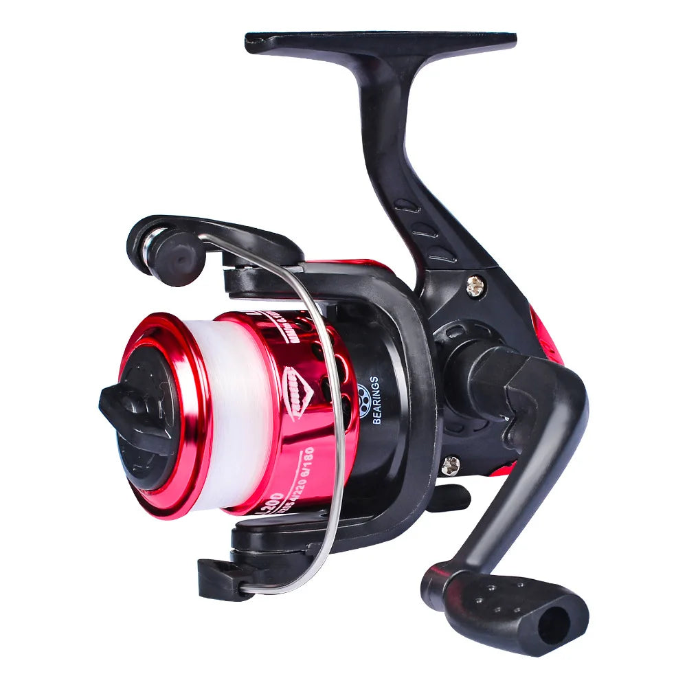 Hot Selling 3BB Ball Bearings Left/Right Fishing Reel Interchangeable Collapsible Handle Fishing Spinning Reels Gear Ratio 5.2:1