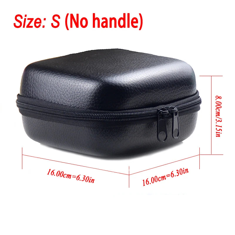 Fishing Bag Spinning Reel Case Cover Leather Fishing Reel Bag Shockproof Waterproof Fishing Tackle Storage Case PJ199