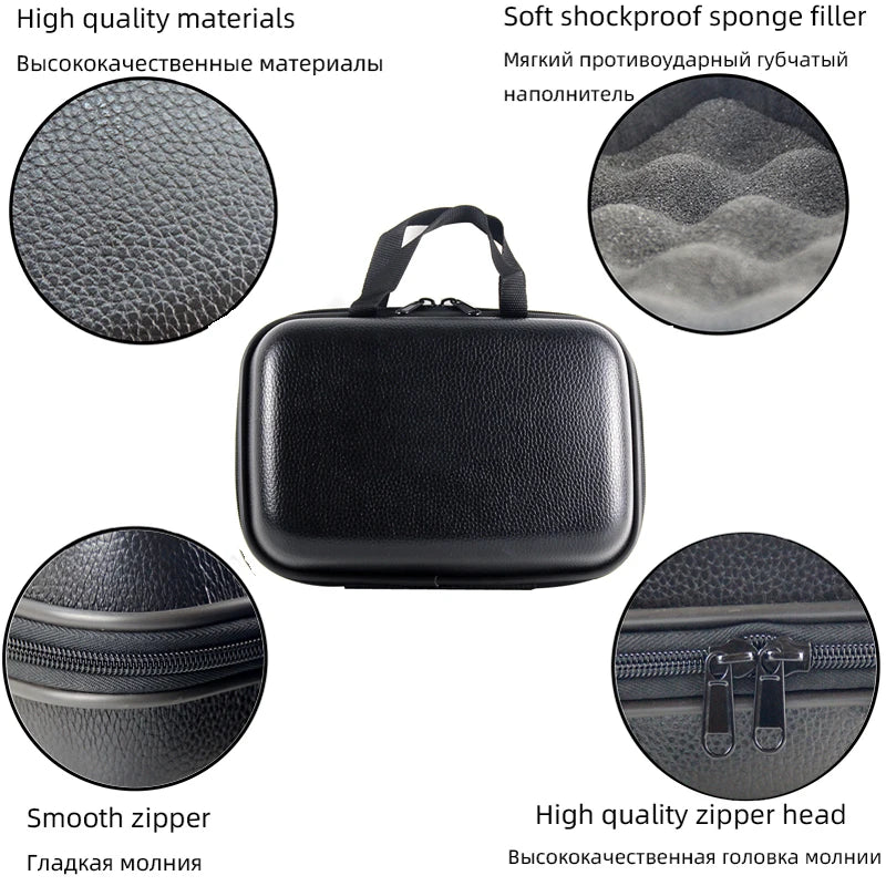 Fishing Bag Spinning Reel Case Cover Leather Fishing Reel Bag Shockproof Waterproof Fishing Tackle Storage Case PJ199