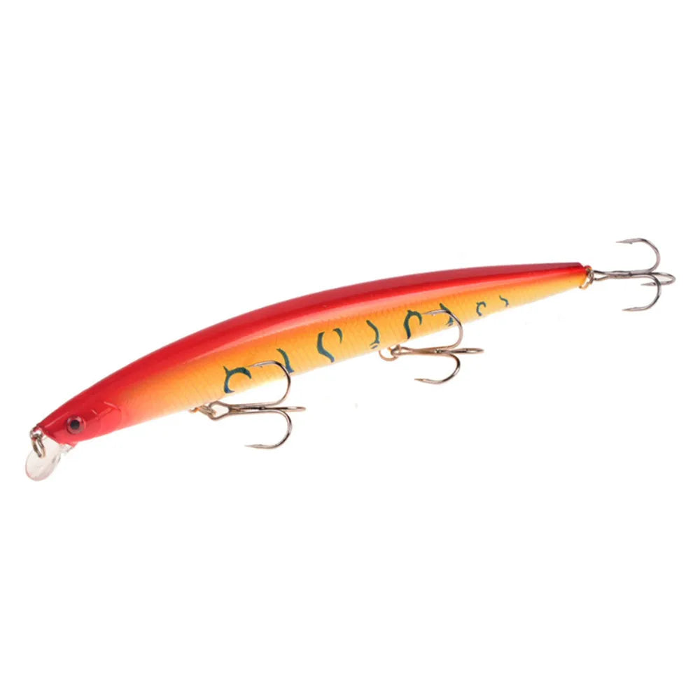 1pcs New Big  Laser Minnow Fishing Lures 18cm/24g Fishing Hard Bait Crankbaits Isca Artificiais Pesca Sea Wobbler Swimming Baits