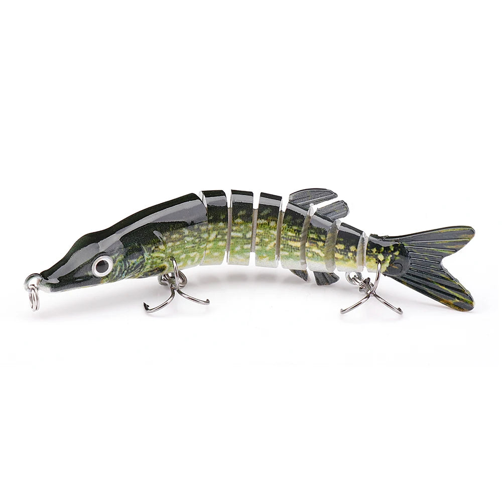 VTAVTA 10cm 8.7g Mini Pike Wobbler For Pike Crankbaits Fishing Lures Sinking Swimbait Artificial Bait For Fishing Tackle Lure