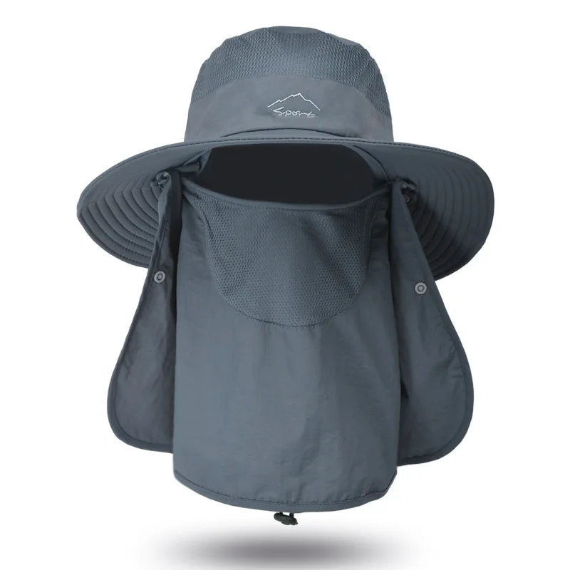 Bucket Hats Sun Hat Sun Protection Spring Summer Waterproof Boonie Hat for Fishing Hiking Garden Safari Beach