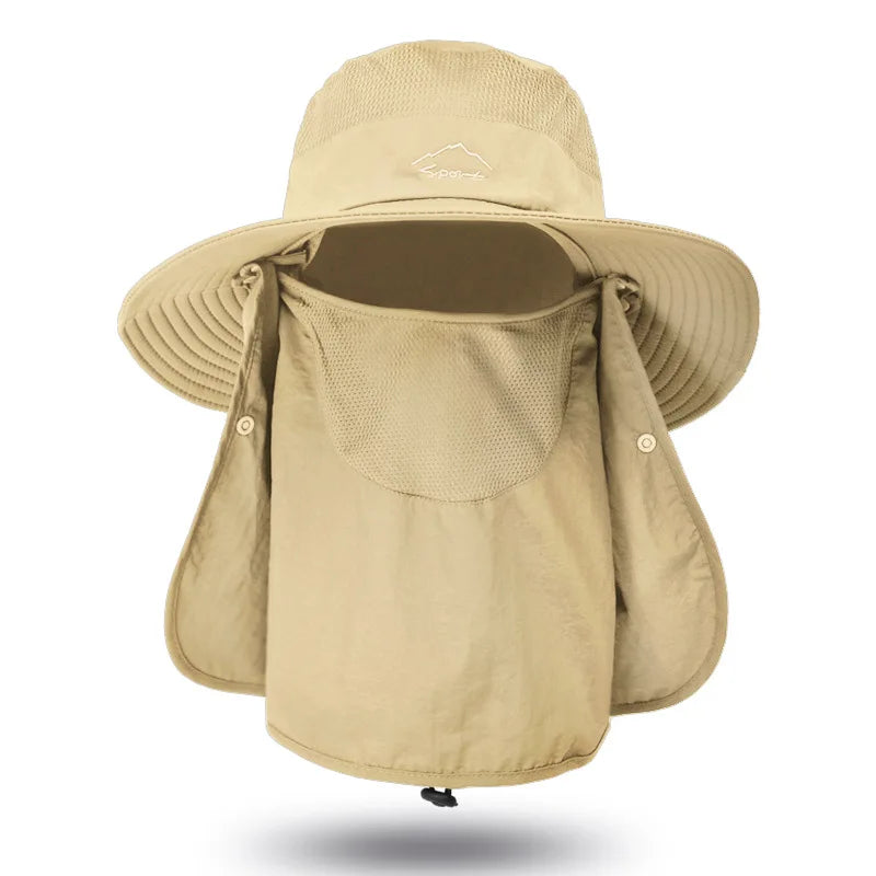 Bucket Hats Sun Hat Sun Protection Spring Summer Waterproof Boonie Hat for Fishing Hiking Garden Safari Beach