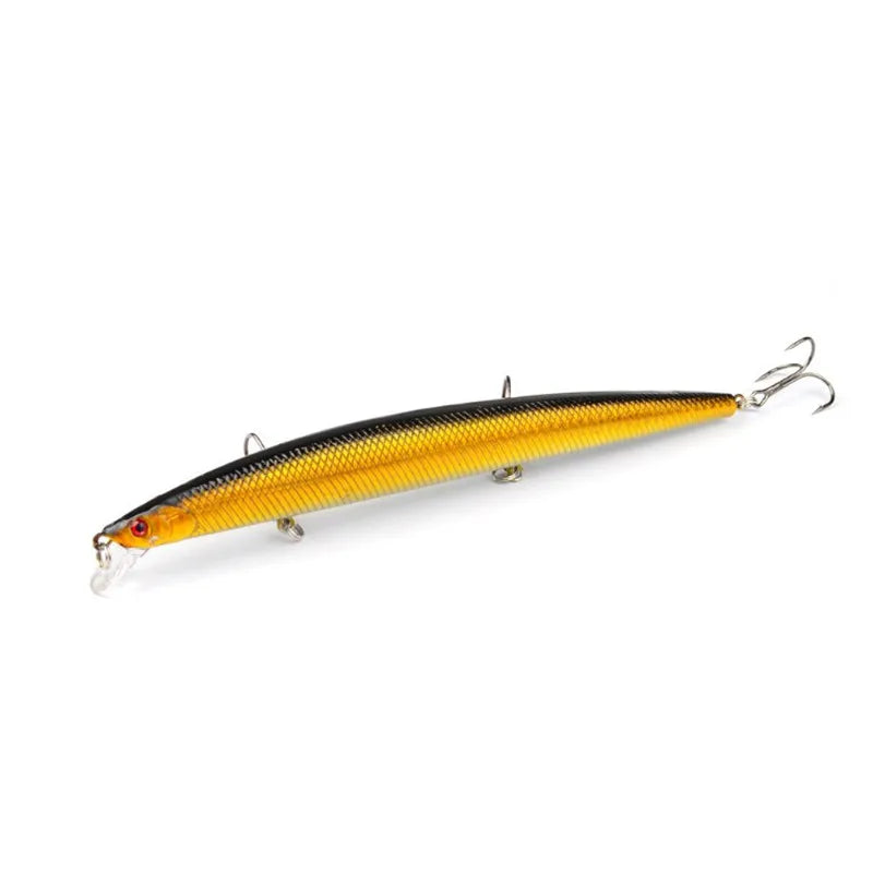 1pcs New Big  Laser Minnow Fishing Lures 18cm/24g Fishing Hard Bait Crankbaits Isca Artificiais Pesca Sea Wobbler Swimming Baits