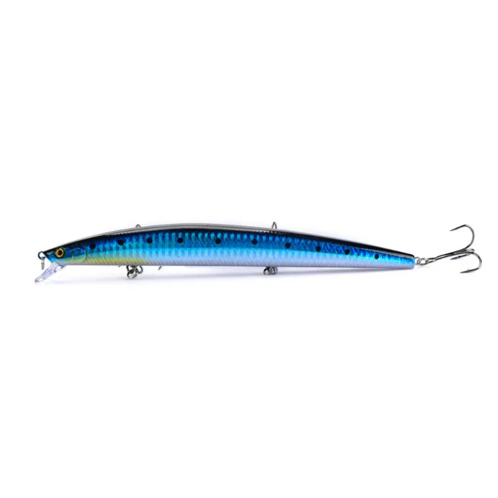 1pcs New Big  Laser Minnow Fishing Lures 18cm/24g Fishing Hard Bait Crankbaits Isca Artificiais Pesca Sea Wobbler Swimming Baits