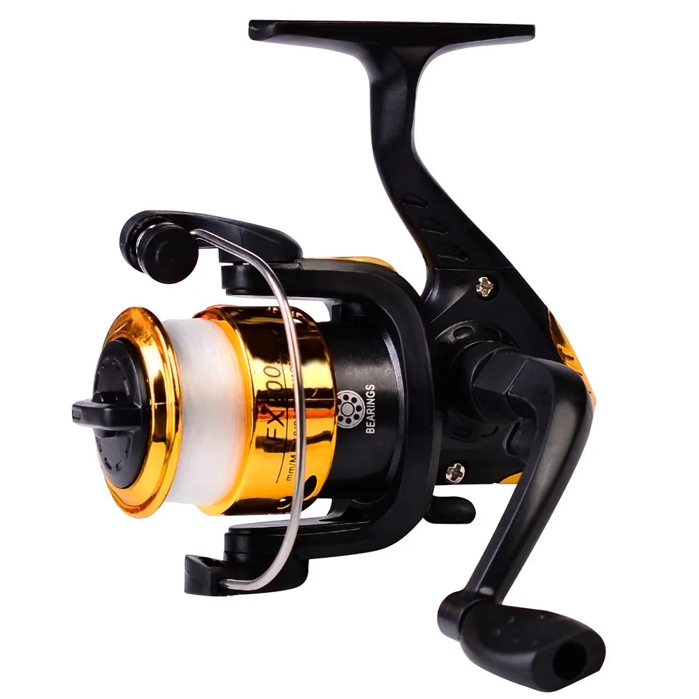 Hot Selling 3BB Ball Bearings Left/Right Fishing Reel Interchangeable Collapsible Handle Fishing Spinning Reels Gear Ratio 5.2:1