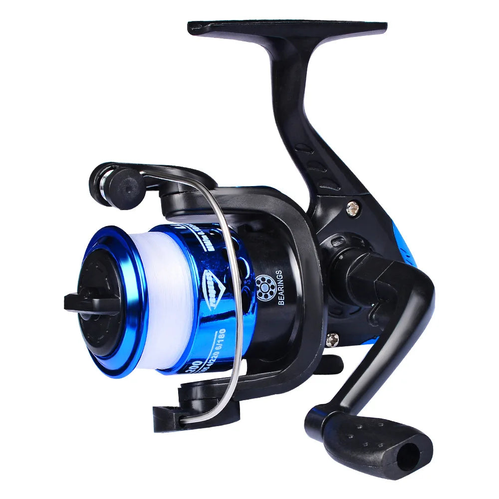 Hot Selling 3BB Ball Bearings Left/Right Fishing Reel Interchangeable Collapsible Handle Fishing Spinning Reels Gear Ratio 5.2:1