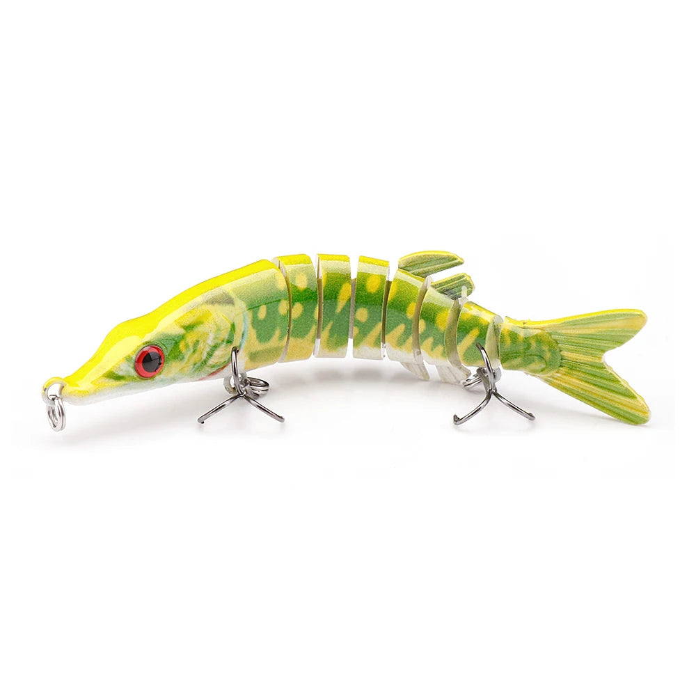 VTAVTA 10cm 8.7g Mini Pike Wobbler For Pike Crankbaits Fishing Lures Sinking Swimbait Artificial Bait For Fishing Tackle Lure