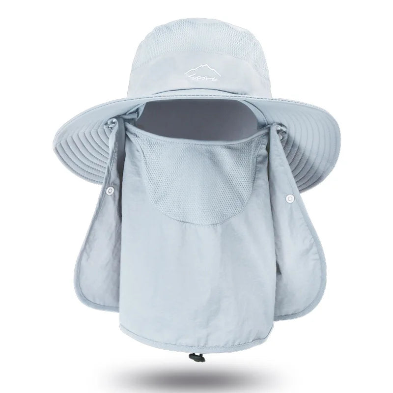 Bucket Hats Sun Hat Sun Protection Spring Summer Waterproof Boonie Hat for Fishing Hiking Garden Safari Beach