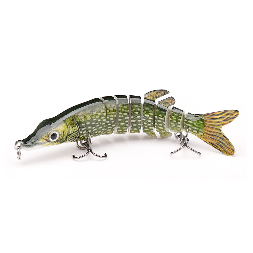 VTAVTA 10cm 8.7g Mini Pike Wobbler For Pike Crankbaits Fishing Lures Sinking Swimbait Artificial Bait For Fishing Tackle Lure