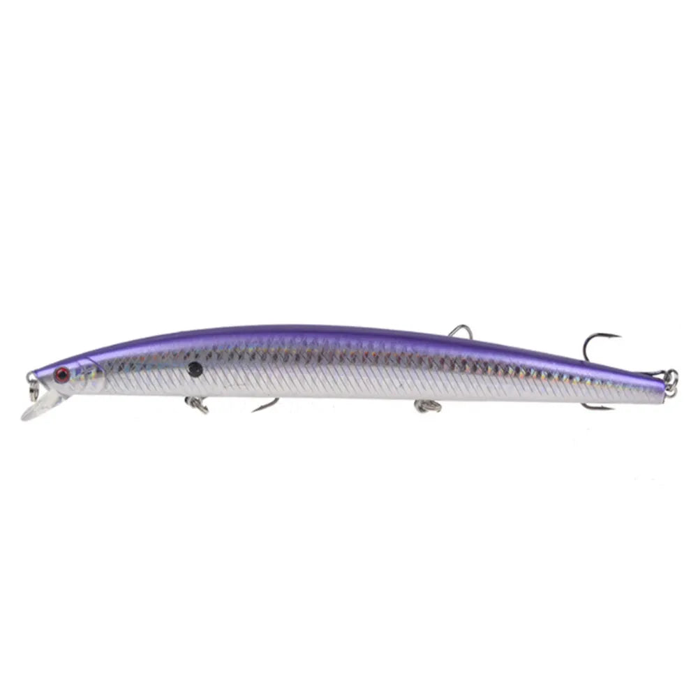 1pcs New Big  Laser Minnow Fishing Lures 18cm/24g Fishing Hard Bait Crankbaits Isca Artificiais Pesca Sea Wobbler Swimming Baits