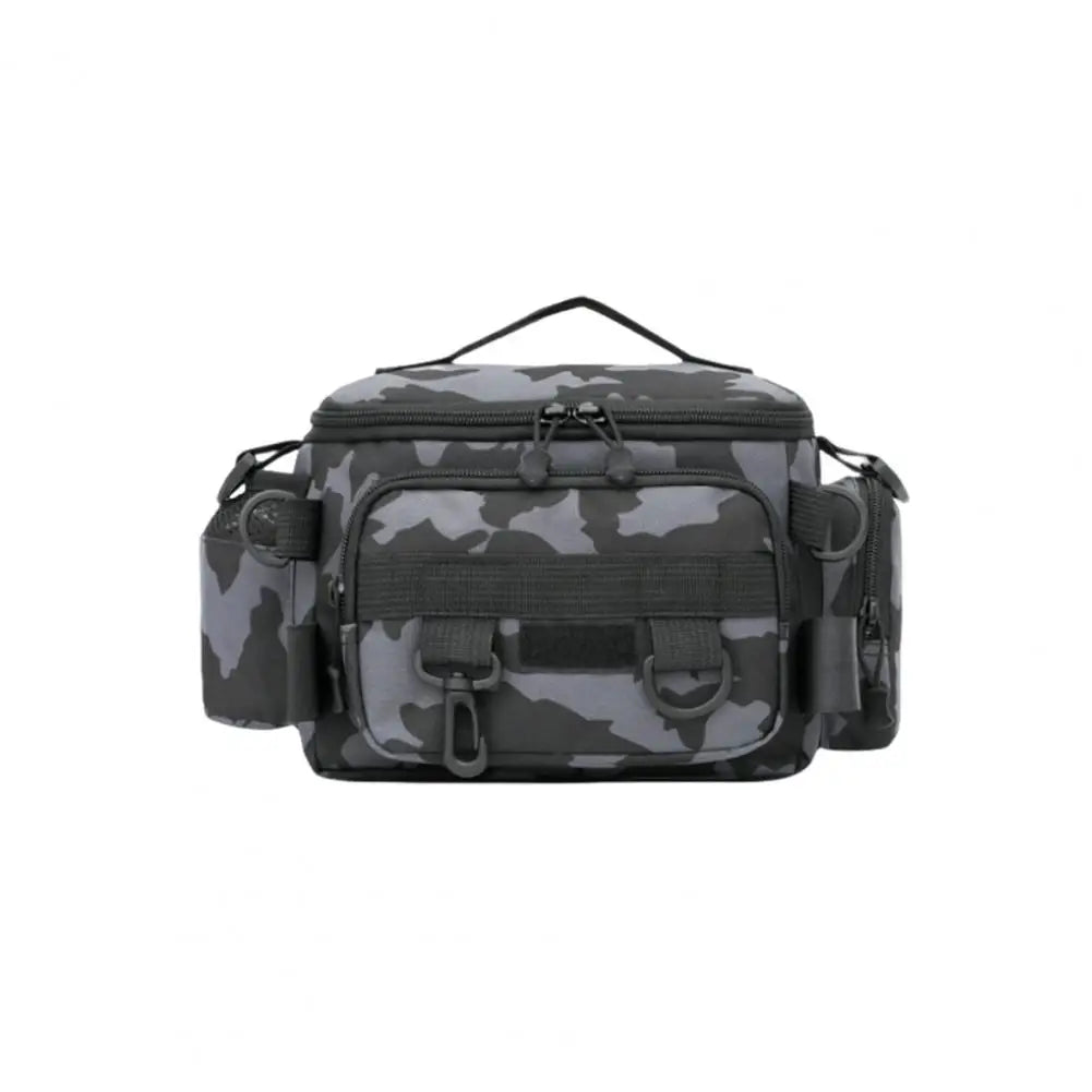 Fishing tackle, shoulder bag, storage bag, portable fishing rod holder, outdoor sports bag, flying fishing