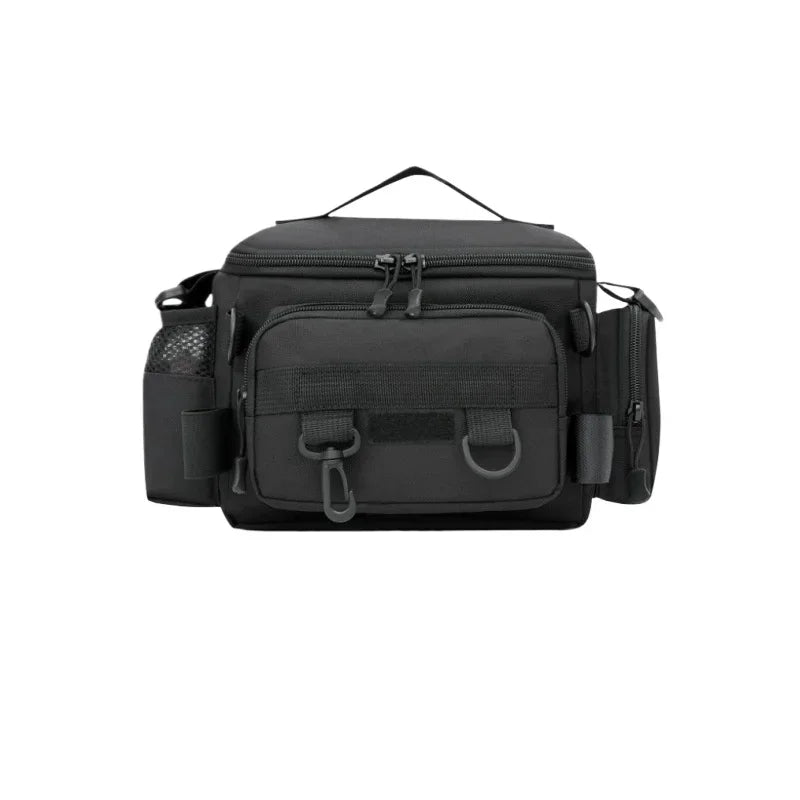 Fishing tackle, shoulder bag, storage bag, portable fishing rod holder, outdoor sports bag, flying fishing