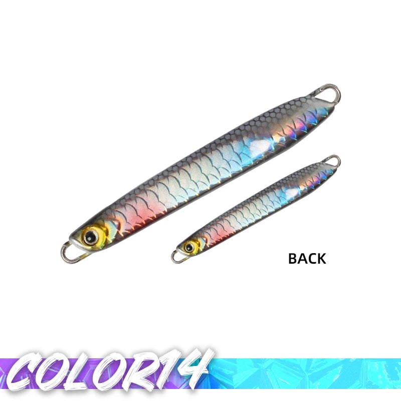 Magic Works New 2024 Fishing Metal Jig 15G 20G 30G Sea Fishing Lures Little Magic Jig Fishing Tackle Professional Fake Fish Jig