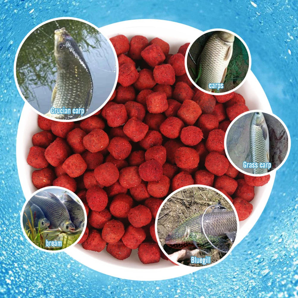 Fresh Wet Granular Bait High Protein Fish Attractant Concentrated Fish Bait Universal Fishy Smell Bait Balls Fishing Accessories