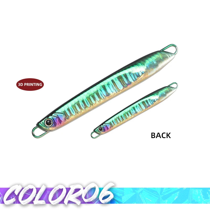 Magic Works New 2024 Fishing Metal Jig 15G 20G 30G Sea Fishing Lures Little Magic Jig Fishing Tackle Professional Fake Fish Jig