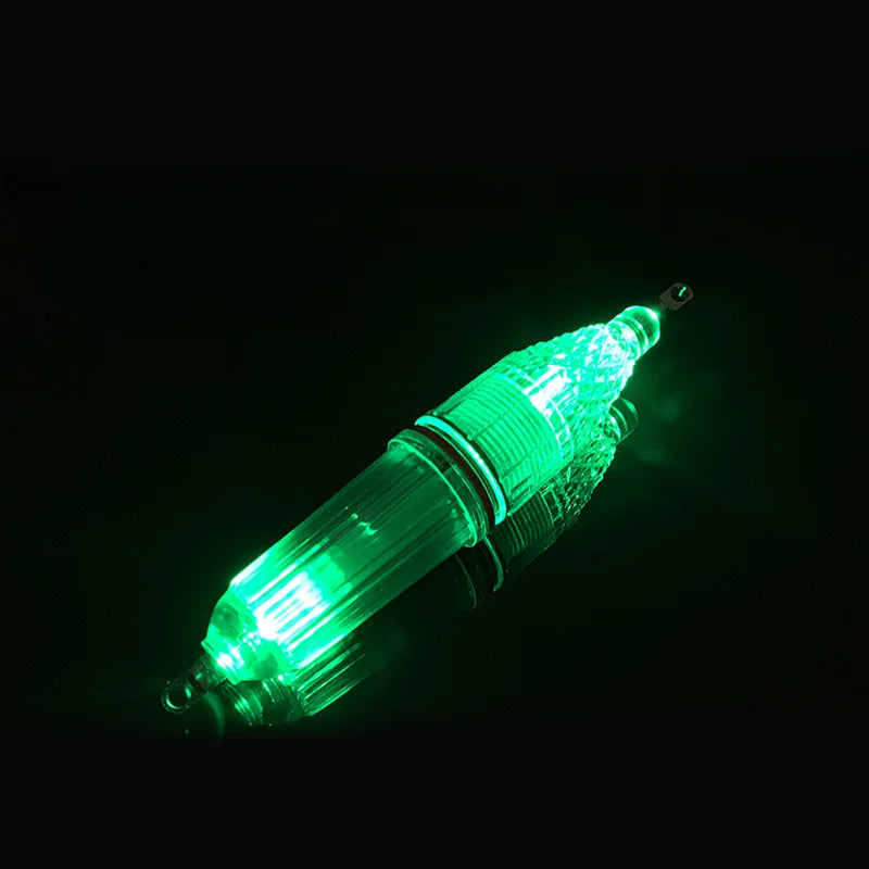 LED luminous fishing light sea fishing dual light waterproof night fishing underwater attracting fish of fishing accessories . Night fishing