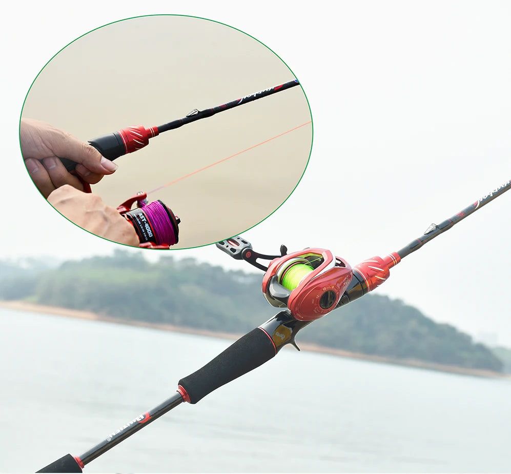 BIUTIFU Traveller Spinning Casting Fuji Lure Mini Rock Fishing Rod 1.8/2.1/2.4/2.7/3.0m Carbon Baitcasting PHISHGER Fast 5-42g