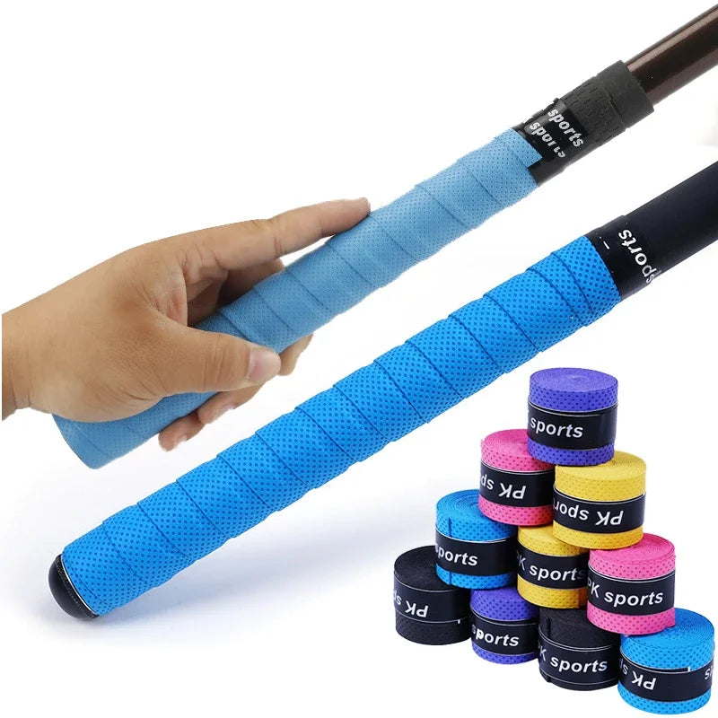 1Pcs Fishing Rod Handle Wrapping Belt Absorbing Sweat Belt Anti-Slip Tape 5 Color 105cm Length for Each Piece Fishing Tackle