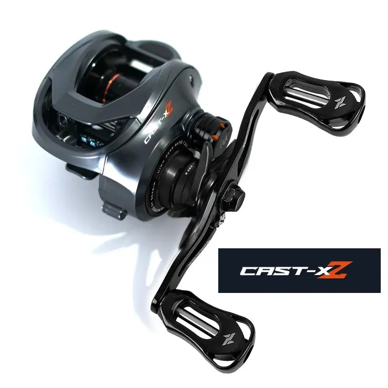 SEASIR Cast X2 Baitcasting Reel 7.3:1 Hybrid Ceramic Bearing Carbon Fiber Washer Dual Bearing System N52 Brake Fishing Reels