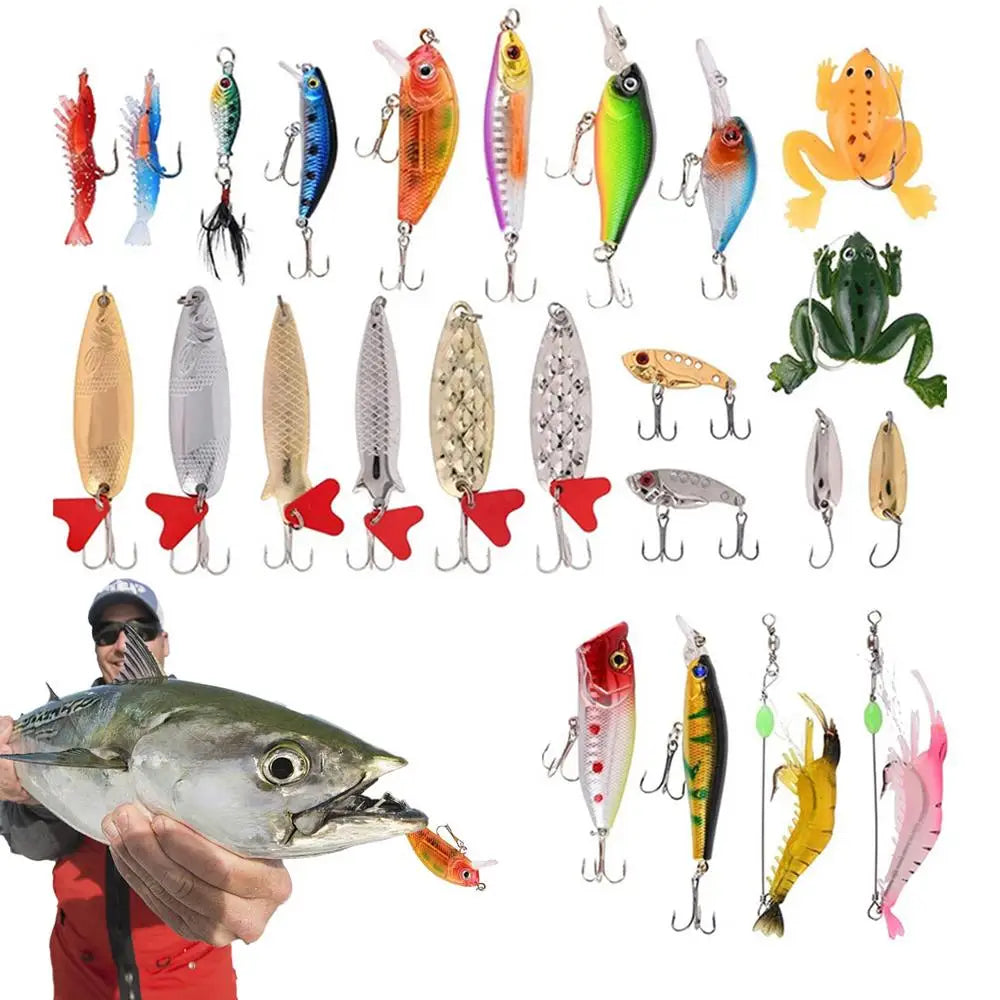 2024 Fishing Tackle Advent Calendar 24 day Christmas Advent Calendar Fishing Tackle Box Creative Christmas Gifts Countdown