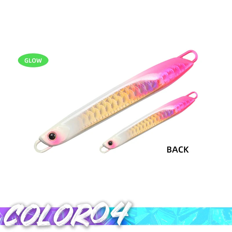 Magic Works New 2024 Fishing Metal Jig 15G 20G 30G Sea Fishing Lures Little Magic Jig Fishing Tackle Professional Fake Fish Jig