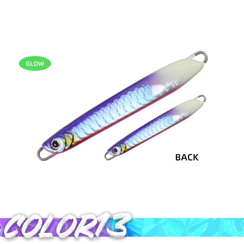 Magic Works New 2024 Fishing Metal Jig 15G 20G 30G Sea Fishing Lures Little Magic Jig Fishing Tackle Professional Fake Fish Jig