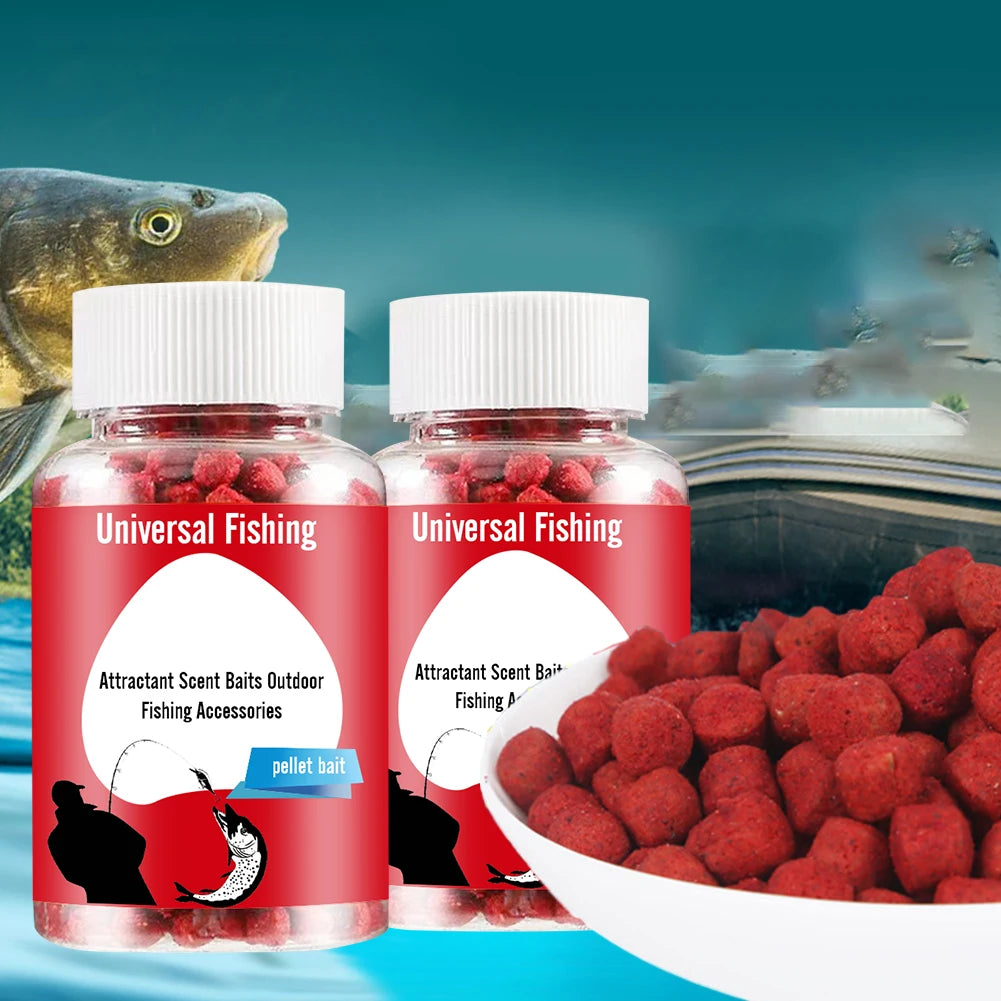 Fresh Wet Granular Bait High Protein Fish Attractant Concentrated Fish Bait Universal Fishy Smell Bait Balls Fishing Accessories