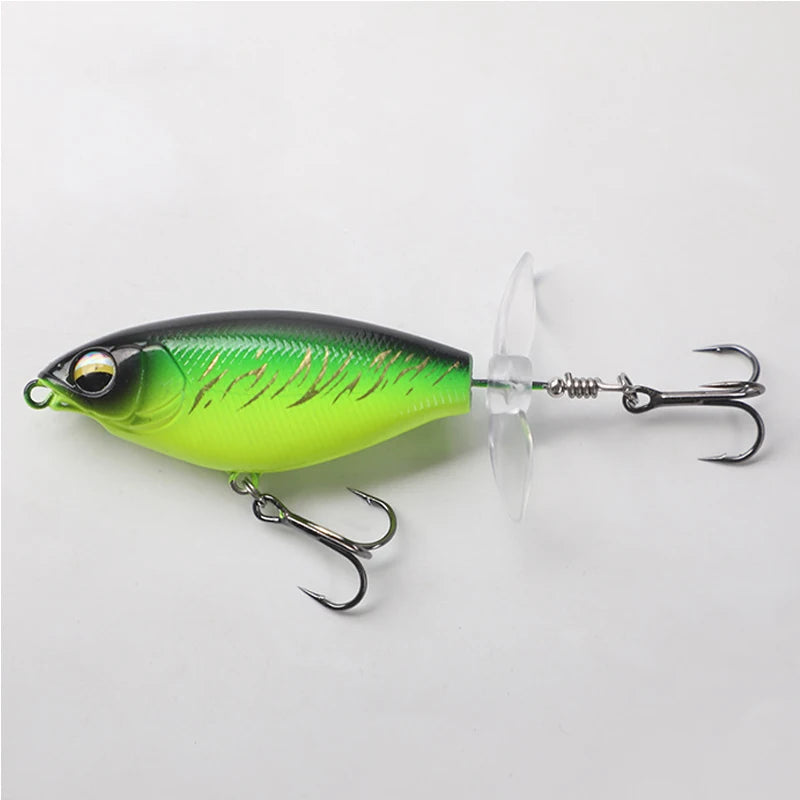 Rotating Bait, Double Snail Design, Artificial Bait, Hard Bait 6g 11g Bait, Fishing Bass Mandarin Fish Tail Spinner Sea Fishing