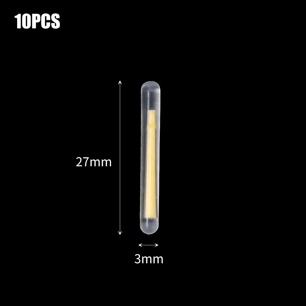 50/100PCS Firefly Fluorescent Rod Light Fishing Floating Rod Light Dark Luminous Rod Outdoor Fishing Fluorescent Rod Light. Night Fishing