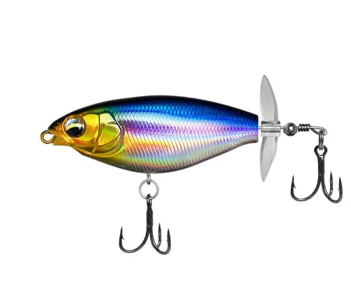 Rotating Bait, Double Snail Design, Artificial Bait, Hard Bait 6g 11g Bait, Fishing Bass Mandarin Fish Tail Spinner Sea Fishing