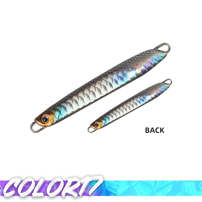 Magic Works New 2024 Fishing Metal Jig 15G 20G 30G Sea Fishing Lures Little Magic Jig Fishing Tackle Professional Fake Fish Jig