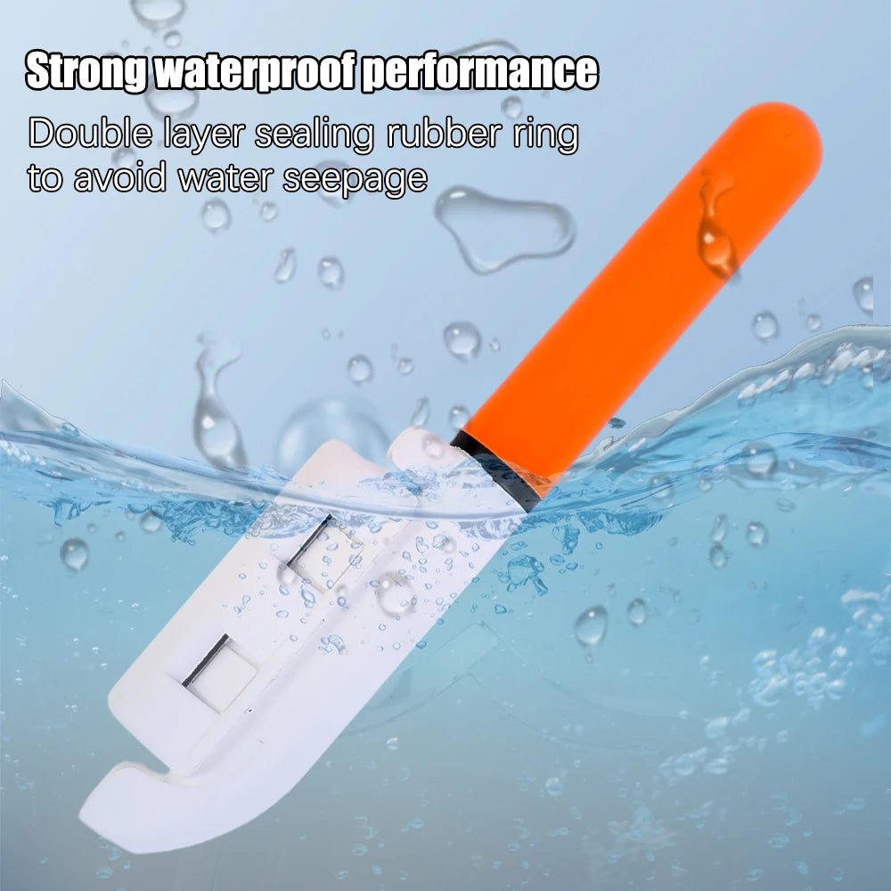 2PCS LED Fishing Luminous Light Stick With CR425 Battery USB Charging Kit Fish Rod Bite Alarm Night Fishing Bobber Pesca Tackle. Night fishing