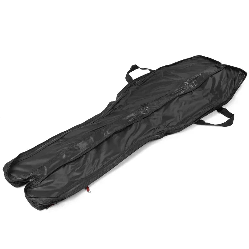 Lixada 3 Layers Fishing Pole Bag Portable Folding Rod Carry Case Fishing Reel Tackle Storage Bag Case