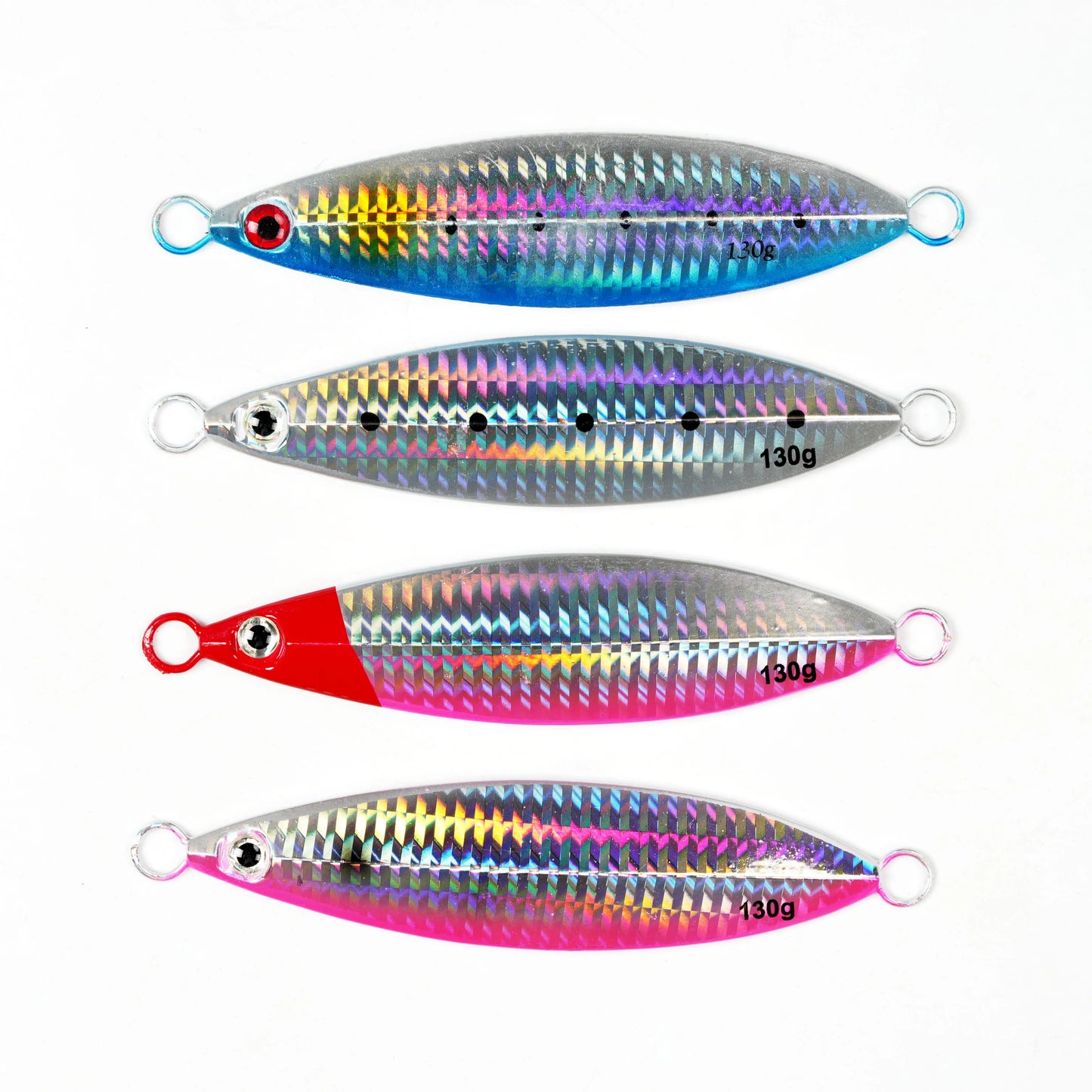 Metal Jig 3D Print 130g Crankbait Shore Casting Sea Bass Trolling Spoon Hard Fishing Lure Laser Body Shiny  Fishing Tackles