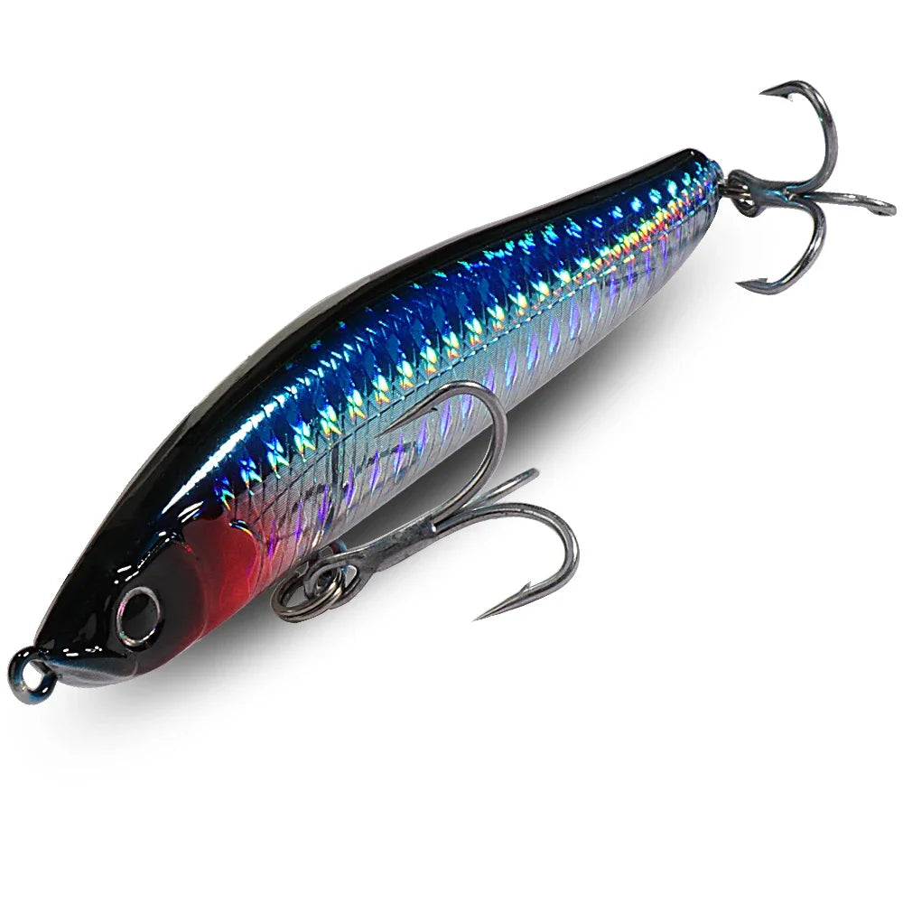 Sinking Pencil Bait 16g 9.8cm Wobbler 12g 8.5cm Popper Weight Transfer Pesca Swimbait Cast Minnow Silicone Tackle Fishing Lure