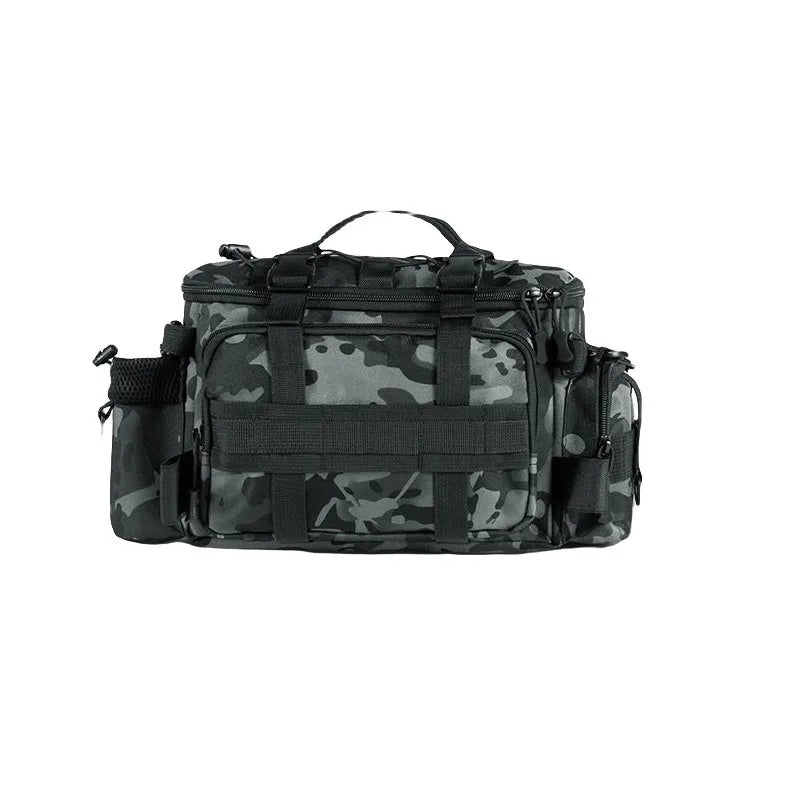 Luya Bag Double Shoulder Single Shoulder Back Waterproof Multi-functional Fishing Outdoor Equipment Fishing Gear Bag