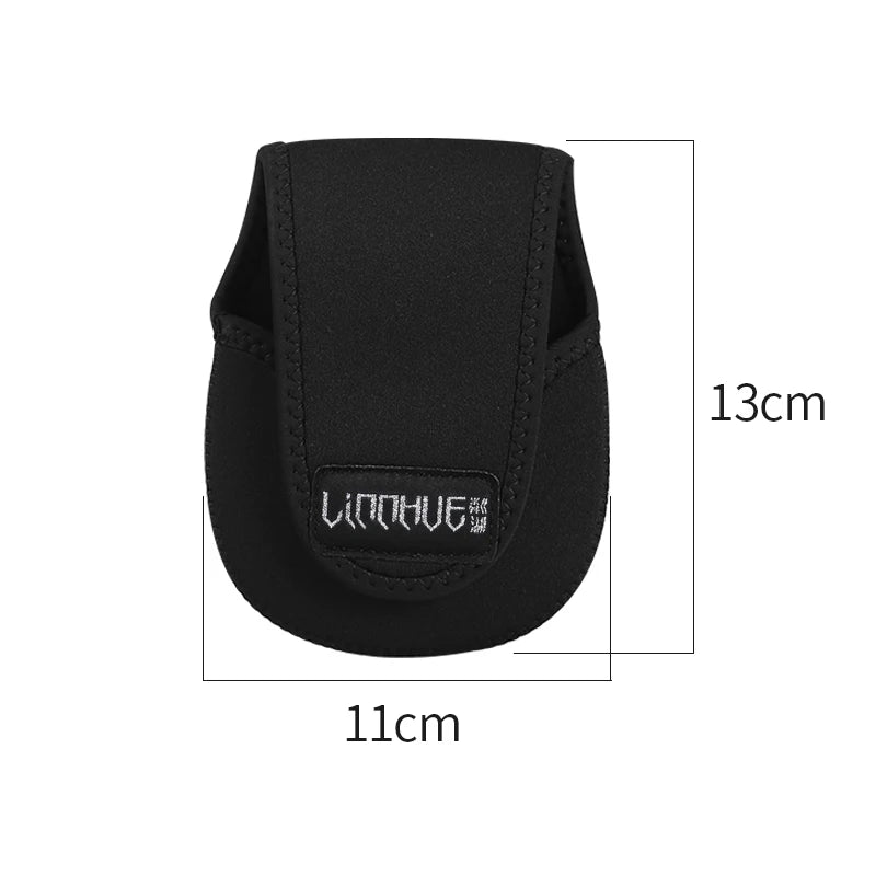 LINNHUE Portable Fishing Reel Bag Pouch Bag Waterproof Protective Case Cover For Spinning Reel Baitcasting Reel Drum Storage Bag