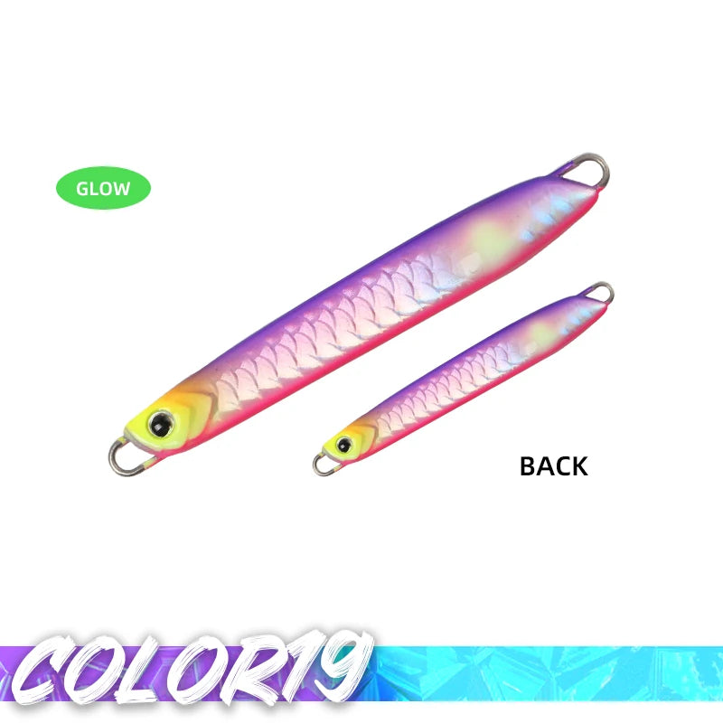 Magic Works New 2024 Fishing Metal Jig 15G 20G 30G Sea Fishing Lures Little Magic Jig Fishing Tackle Professional Fake Fish Jig