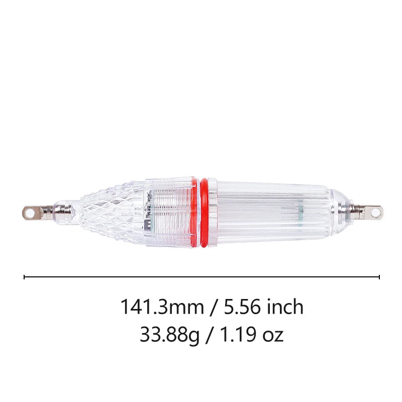 LED luminous fishing light sea fishing dual light waterproof night fishing underwater attracting fish of fishing accessories . Night fishing