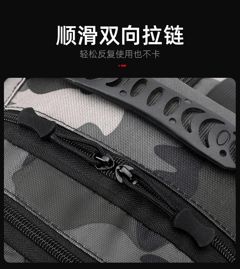 Luya Bag Double Shoulder Single Shoulder Back Waterproof Multi-functional Fishing Outdoor Equipment Fishing Gear Bag