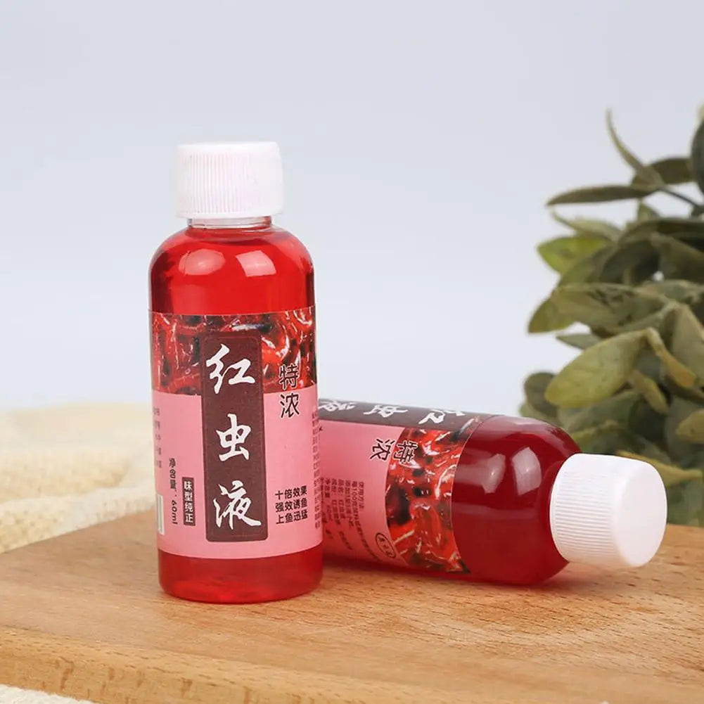 Strong Fish Attractant 100ml Concentrated Worm Extract Red Liquid For Fishing Fish Bait High Concentration Fish Bite Activa S8Y8