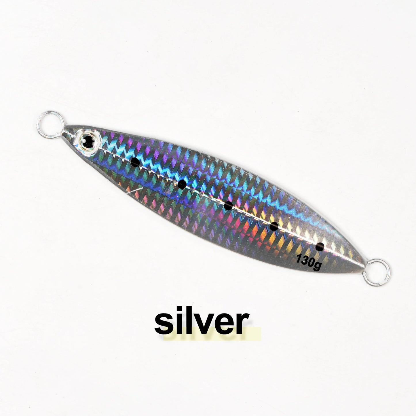 Metal Jig 3D Print 130g Crankbait Shore Casting Sea Bass Trolling Spoon Hard Fishing Lure Laser Body Shiny  Fishing Tackles