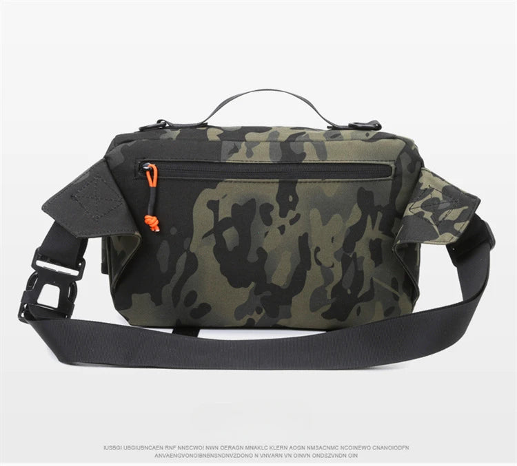 Fishing Chest Waist Bag Tactical Outdoor Travel Sports EDC Fishing Lure Bags Hunting Camping Hiking Cycling Pack Molle Pouch