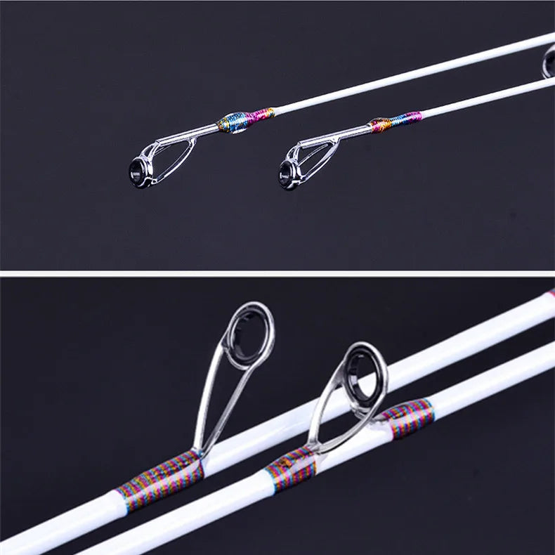 Ejection Fishing Rod XUL Super Soft And Ultra Light 1.4m Four-Section Portable Travel Stream Fiberglass Trout Rod