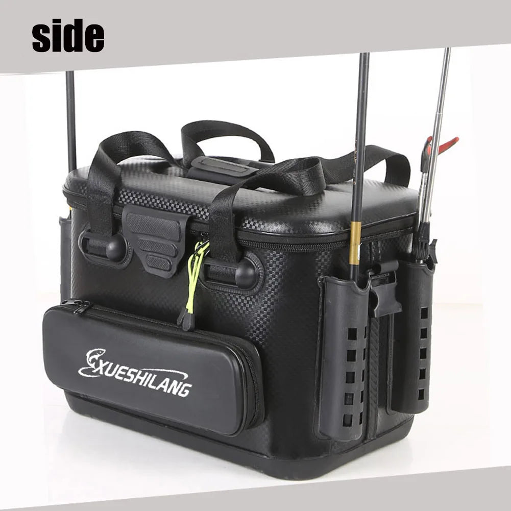 20/28L Portable Fishing Barrel Box EVA Fishing Bag Rod Bait Reel Fish Storage Bag Single Shoulder Bag Hook Lure Luya Handbag