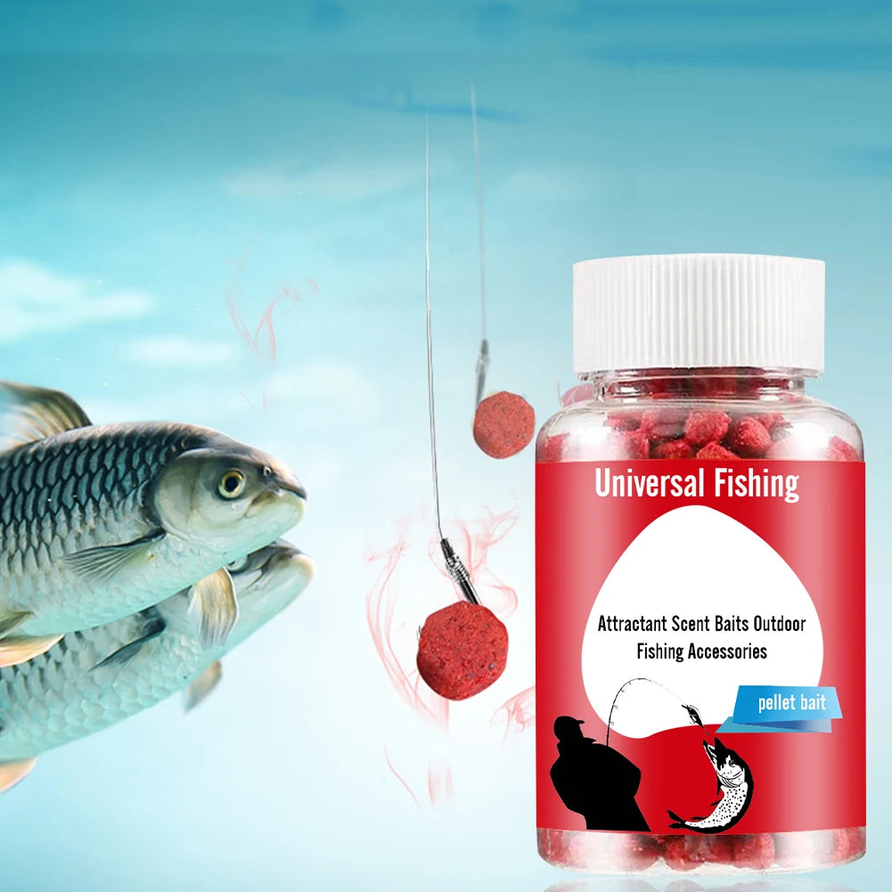 Fresh Wet Granular Bait High Protein Fish Attractant Concentrated Fish Bait Universal Fishy Smell Bait Balls Fishing Accessories