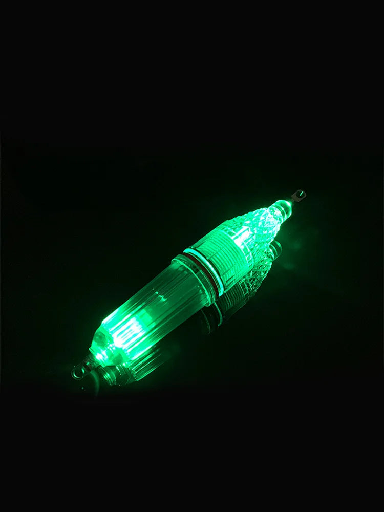 LED luminous fishing light sea fishing dual light waterproof night fishing underwater attracting fish of fishing accessories . Night fishing