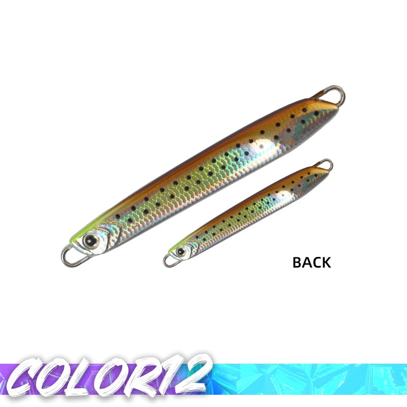 Magic Works New 2024 Fishing Metal Jig 15G 20G 30G Sea Fishing Lures Little Magic Jig Fishing Tackle Professional Fake Fish Jig