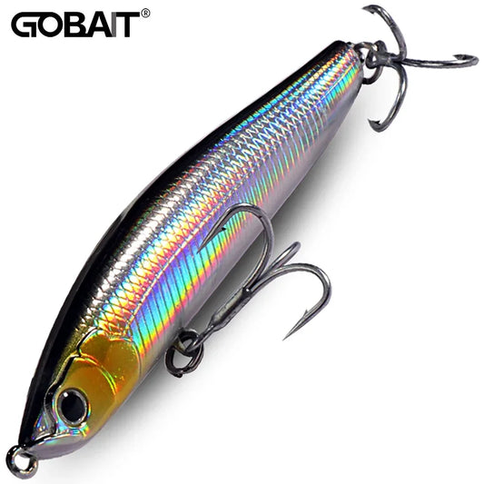 Sinking Pencil Bait 16g 9.8cm Wobbler 12g 8.5cm Popper Weight Transfer Pesca Swimbait Cast Minnow Silicone Tackle Fishing Lure